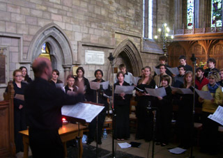 RSCM Millennium Youth Choir singing 'A Celtic Prayer' for BBC Choral Evensong